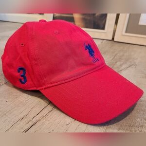 USPA Polo by Ralph Lauren  Red hat